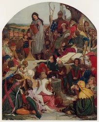Geoffrey Chaucer at the Court of King Edward III of England